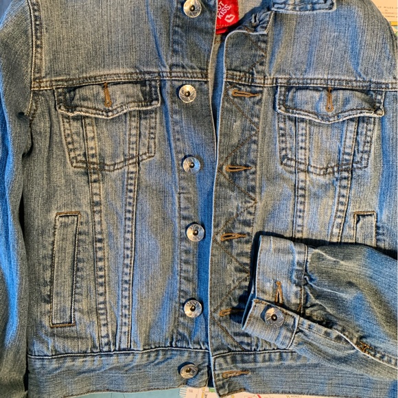 Hot Kiss Jean Jacket light wash size M - Picture 6 of 13